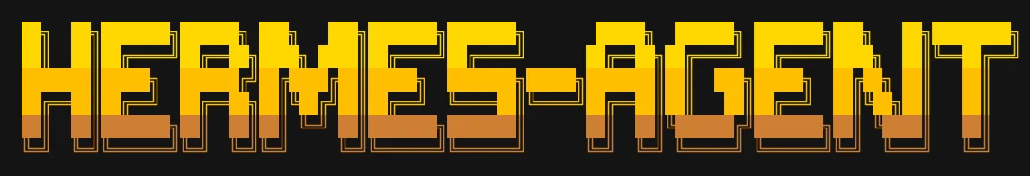 Hermes Agent official wordmark from the Nous Research project
